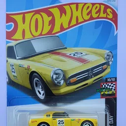 HW RACE DAY 10/10 HONDA S800 RACING TOY CAR-image-76