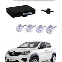 intenzo 4 White Parking Sensors With LED Display Which Increased Safety of Passengers/Car One Alarm Kit-127 Parking Sensor-picture-24