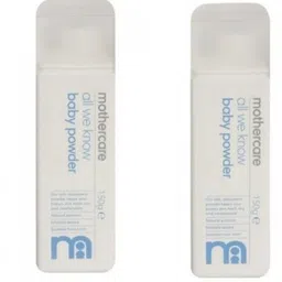 mothercare All We Know Baby Powder (150g x 2 = 300g ) Combo Pack of 2pcs-picture-15