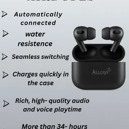 allons TWS Bluetooth Earbuds True Wireless Headphone with MagSafe Charging Case O130 Bluetooth Headset image 5