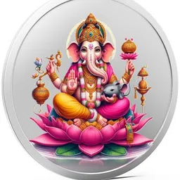 aspect bullion & refinery Ganesh D-N89 S 999 20 g Silver Coin-picture-28