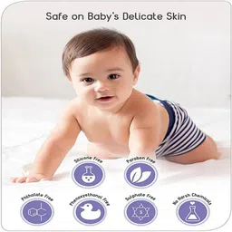 babyhug Milk Protein Formula Daily Moisturising Milky Lotion For Newborn Baby 400ml image 4