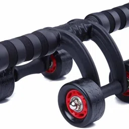 Abdominal Stomach Exerciser 4 Roller/Wheel Training Equipment Abs Massager Ab Exerciser-image-6