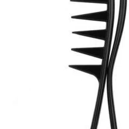 jynxe Plastic Wide Teeth Curly Hairdressing Tooth Comb Black (Pack Of 1)-picture-11