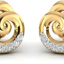 raksha mai jewellers 92.5 Silver Certified Unique Best Designer Cubic Zirconia Sterling Silver Stud Earring-picture-22