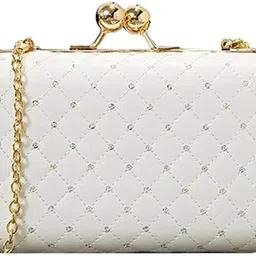 hoc Party White Clutch image 2