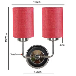 Alper Multicolor Steel Wall Sconces by New Era image 5