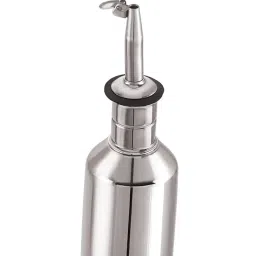 dynore 300 ml Stainless Steel Oil Dispenser with Flip Lid image 5