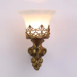 eliante by jainsons lights Gaze Glass Wallchieres (Gold) image 3