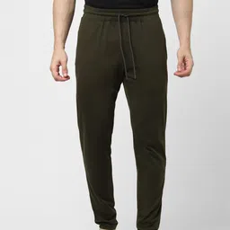 jack & jones Men Solid Green Track Pants-picture-13