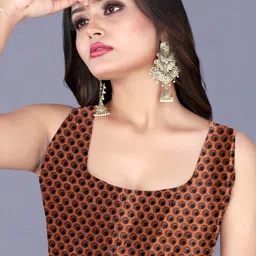 leelavati Printed Daily Wear Crepe Saree image 3