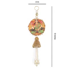 the home co. Gold Fabric Hanging Toran image 5