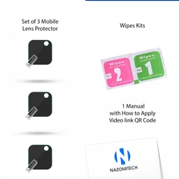 Nazomi Tech Back Camera Lens Glass Protector for Realme 15T 5G, 15T 5G Realme, REALME 15T 5G image 5
