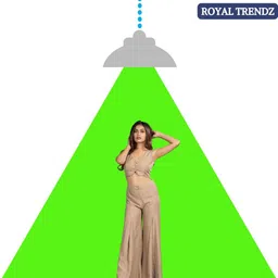 BRG 4x8ft Green Screen Background Premium Quality Backdrop Photos Videos + 2 Clamps Reflector image 2