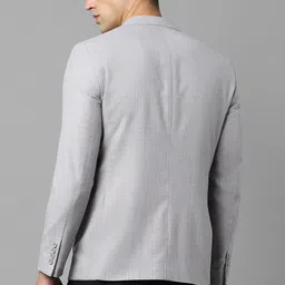 louis philippe Men Solid Single Breasted Casual Blazer image 2