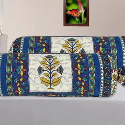 amlexttriz Cotton Bolster Pack of 1 Floral-picture-36