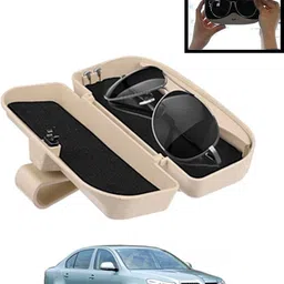 monolive Beige Sunglass Protective Holder For Car Dashboard Universal -176 White Car Sunglass Clip Holder-picture-42