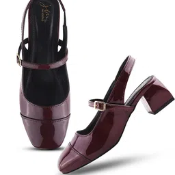 jm looks Women Heels Sandal image 3