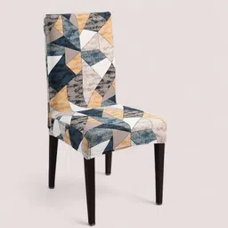 gouravfab Polyester 6 Seater Chair Floral Cover image 3