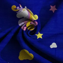 risingstar Microfiber King Fitted (Elastic) 350 TC Cartoon Bedsheet image 3