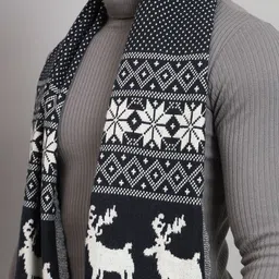 Ravaiyaa - Attitude Is Everything Animal Print Men Muffler image 4