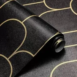 wollzo Decorative Black Wallpaper-picture-21