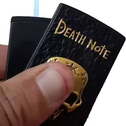 ala flame Death Note And 9MM SMALL SIZE GUN MOUSER Shaped Design Refillable Premium Look Side Slider Windproof Jet Flame Cigarette Lighter Pocket Lighter Pack Of 2 Pocket Lighter image 2