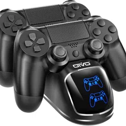 Me2u Dual Charging Dock for Ps4 Wireless Controller Ps4/Slim/Pro for Cellular Phones Game Control Mount image 1