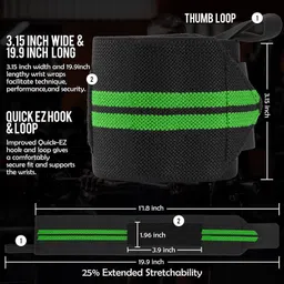 true indian Amazing Quality Combo of Gym Protein Shaker Bottle with Wrist Support Band Fitness Accessory Kit Kit image 5