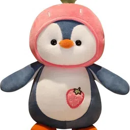 tinytotem Cute Baby Penguin Soft Toy Stuffed Animal Spandex Plush for Kids by Penguin - 28 cm-picture-25
