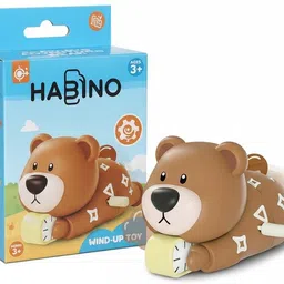 homkana Brown Bear Crawling Shinchan Action Figure Movable Toy for Babies image 5