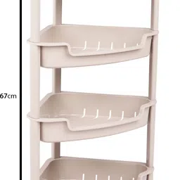 epicasa Plastic Kitchen Trolley image 3