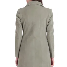 brazo Tweed Solid Coat For Women image 2