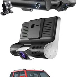 ayw 4inch 3Way Car DVR Camera 1080P Video Recorder Cameras 233 Black LCD-picture-27