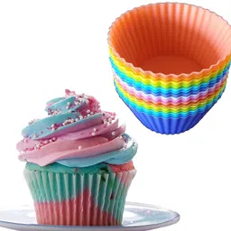 dhwit Silicon Jelly/Cake and Silicone Cupcake/Muffin Mould 12 image 3