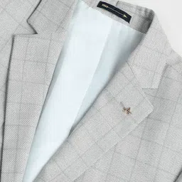 arrow Men Checkered Single Breasted Formal Blazer image 2