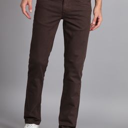 louis philippe jeans Men Slim Mid Rise Dark Blue Jeans-picture-9