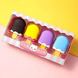 common hub Attractive Erasers for School and return Gifts - 8 PCs Non-Toxic Eraser-picture-28