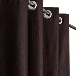 kraftiq homes 152 cm (5 ft) Polyester Semi Transparent Window Curtain Single Curtain-picture-28