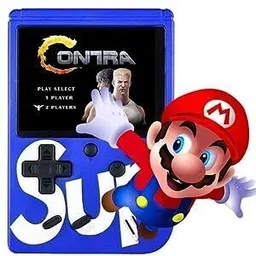 Zebur SUP Handheld Game Console Colorful LCD Screen USB Rechargeable Battery 8 GB with Mario/Super Mario/DR Mario/Contra/Turtles and other 400 Games image 1