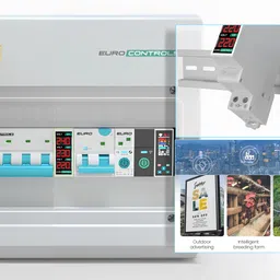 euro EMT-3PV 3-Phase Volt Meter True RMS 50-500 Volts Din Mount - Accurate Voltmeter image 5