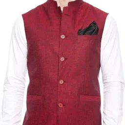 brahaan blue tag Solid Men Waistcoat-picture-24
