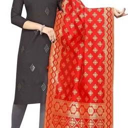 hyphoria Silk Blend Woven Red Women Dupatta-picture-25