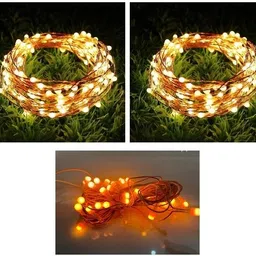 124 LEDs 15 m Multicolor Steady Strip Rice Lights-image-43