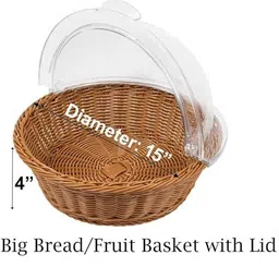 paul sons Wooden Bread Basket image 5