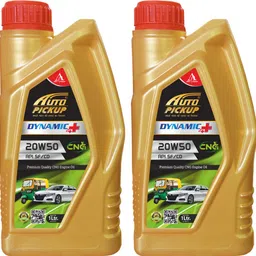 New Premium_Quality 1+1 Combo Of 20W50 API SF/CD 1L CNG Engine Oil Heavy Duty Engine Oil-image-39