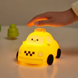 unzag Taxi-Inspired Silicone-Nightlight USB Induction Lamp for Bedroom Sleep Baby Night Lamp image 5
