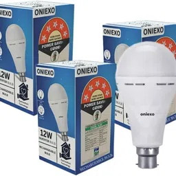 oniexo 9W LED Emergency Bulb with Automatic Power-On Feature 4 hrs Bulb Emergency Light image 1