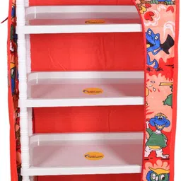 totsyzone 6AL RED Polyester Collapsible Wardrobe-picture-27