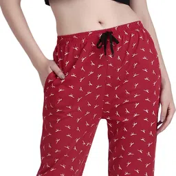 jondhri full print multicolor Women Pyjama image 5